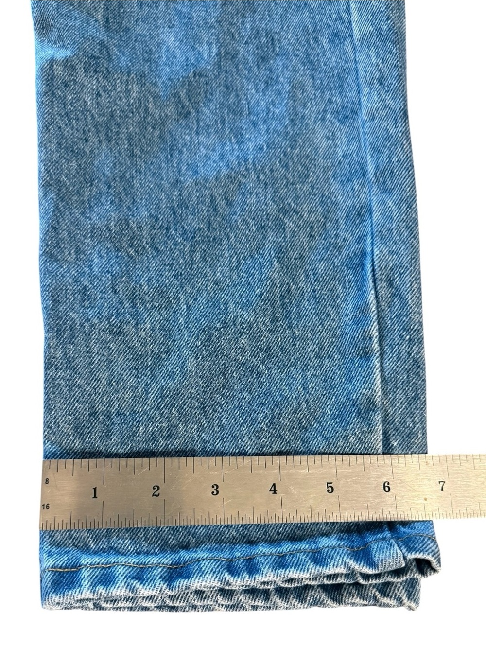 Vintage EXP Express Jeans Womens 13/14 High Rise Mom Jeans Made USA Cotton - Picture 13 of 15